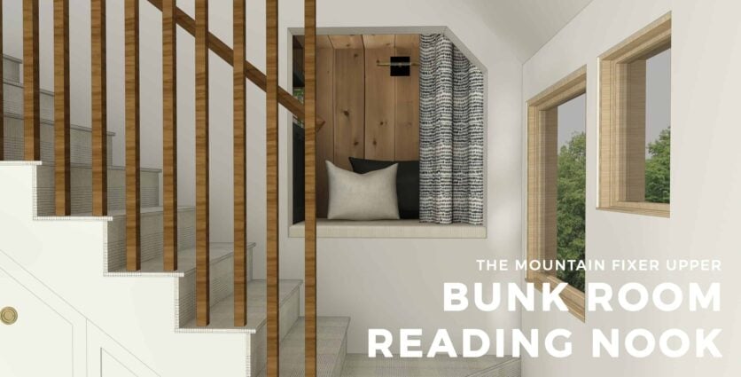 Emily Henderson Mountain House Bunk Room Nook Render 02 Opener