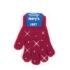 Jerry's 1107 Crystal Mini Gloves -Swarovski Store 1107 Crystal Mini Gloves Burgundy 27546.1582137254