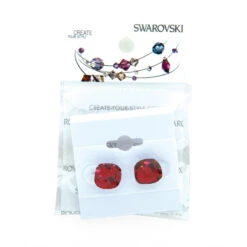 Jerry's 1285 Swarovski Crystal Stud Earrings 14 Jerry's 1285 Swarovski Crystal Stud Earrings -Swarovski Store 1285 Ruby red Swarovski Crystal Earrings 25641.1582052181