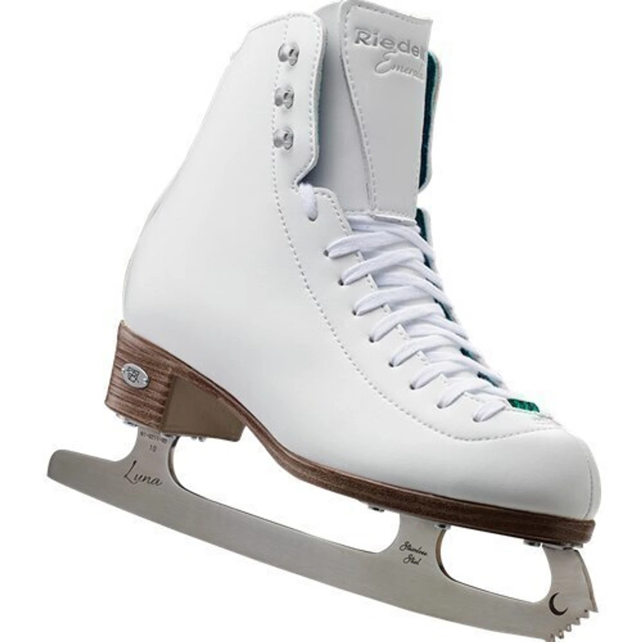 Riedell 19 Jr. Emerald Skate - Black 4 Riedell 19 Jr. Emerald Skate - Black - Image 2