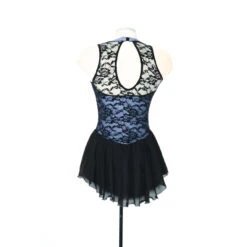Jerry's 89 Overlace Dress 10 Jerry's 89 Overlace Dress -Swarovski Store 89Steel Blue Back 82268.1679943461