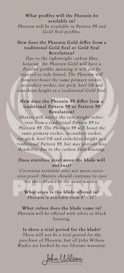 NEW John Wilson Phoenix Blade - PATTERN 99 7 NEW John Wilson Phoenix Blade - PATTERN 99 -Swarovski Store Phoenix FAQ 002 79087.1606256137.1280.1280 39579.1606256193