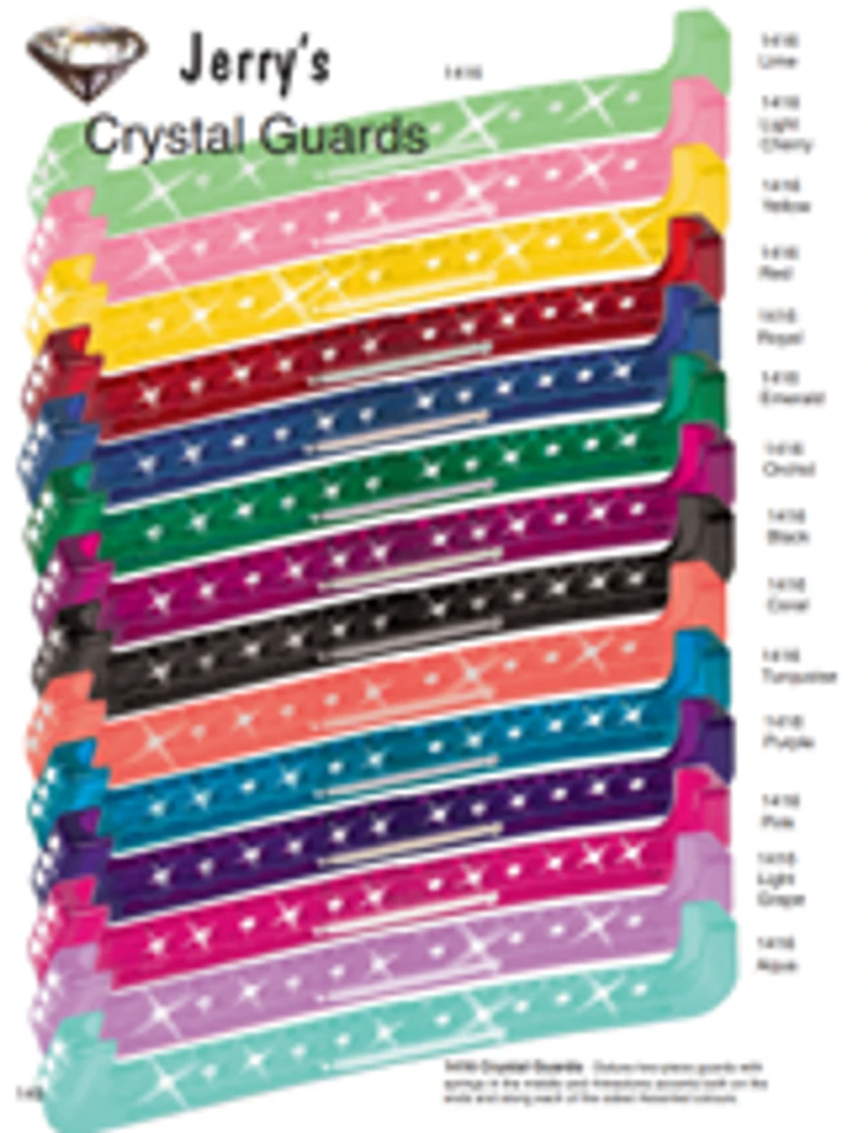 Jerry's 1416 Crystal Skate Guards 3 Jerry's 1416 Crystal Skate Guards