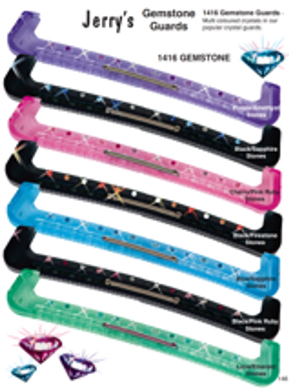 Jerry's 1416 Gemstone Crystal Guards 3 Jerry's 1416 Gemstone Crystal Guards